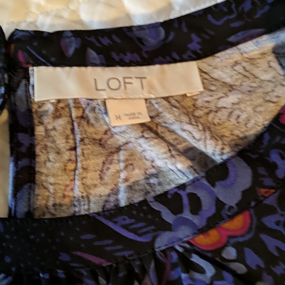 Loft Women's Blouse Medium - Picture 4 of 6